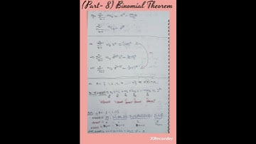 (Part- 8) Binomial Theorem #shorts #youtubeshorts #maths #mathematics #binomial_theorem #mathsvishal