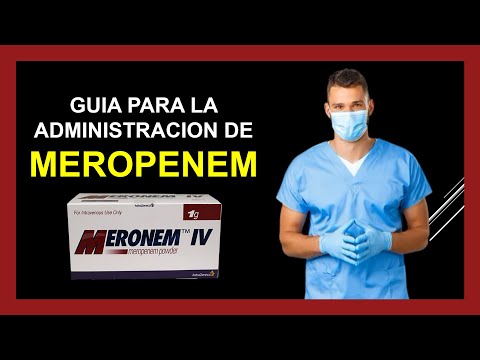 Vídeo: El meropenem és segur en la insuficiència renal?