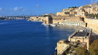 Valletta Walking Tour Malta 2022 in Summer Heatwave