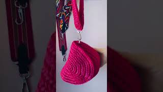 Завершающие штрихи создания сумки ручной работы вязание сумка crochet handmade идея крючком