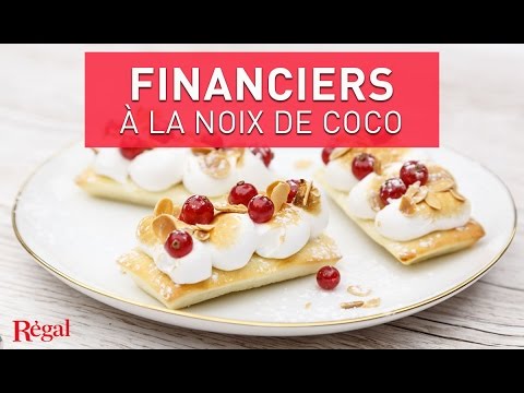 financier-noix-de-coco,-meringue-et-groseilles-|-regal.fr