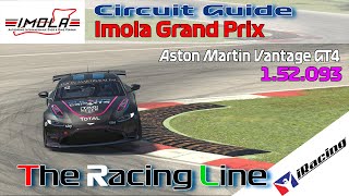iRacing | Aston Martin Vantage GT4 | Circuit Guide | Imola - 1:52.093 - Week 5 screenshot 5