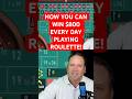 HOW YOU CAN START WINNING 800 00 EVERY DAY Best Roulette System Strategy Viralvideo Money HOW YOU CAN START WINNING 800 00 EVERY DAY Best Roulette System Strategy Viralvideo Money