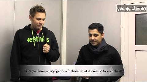 vocalvictim backstage with ZEBRAHEAD 18.10.2013 München