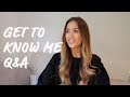 GET TO KNOW ME Q&A |  Kate Hutchins