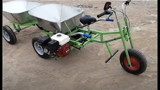 : wheelbarrow motorized casero with reverse 5.5hp