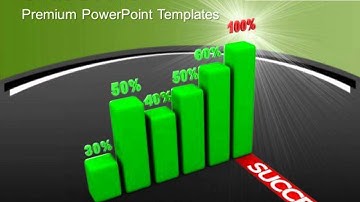 green bar graph with percentage marketing powerpoint templates ppt backgrounds for slides 0213