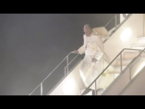 El Papa Francisco llegó a Japón