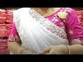 Designer saree in different style part 2