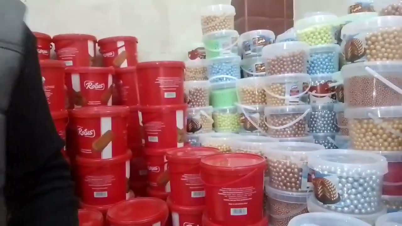 ارخص مكان بيع خامات الحلويات💞 في مصر الحج نزيه العطار اشكال جديده وجوده عاليه 2025💪🔥💥