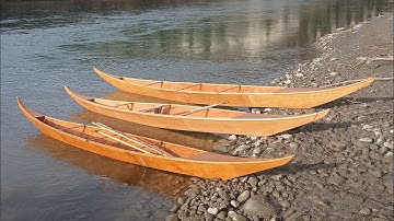 How to build a 23 ft (7m) Yukon River Canoe in Stitch and Glue Plywood