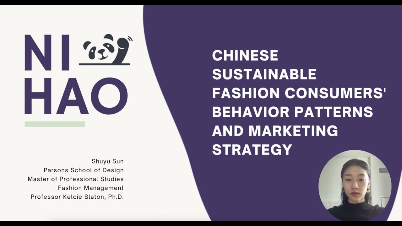 Chinese  Sustainable Fashion Consumers'  Behavior Patterns and Marketing Strategy