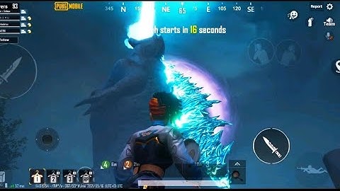 Ultra HD Godzilla Scene POCO X3 Pro PUBGMOBILE  // Godzilla entry Spawn Island
