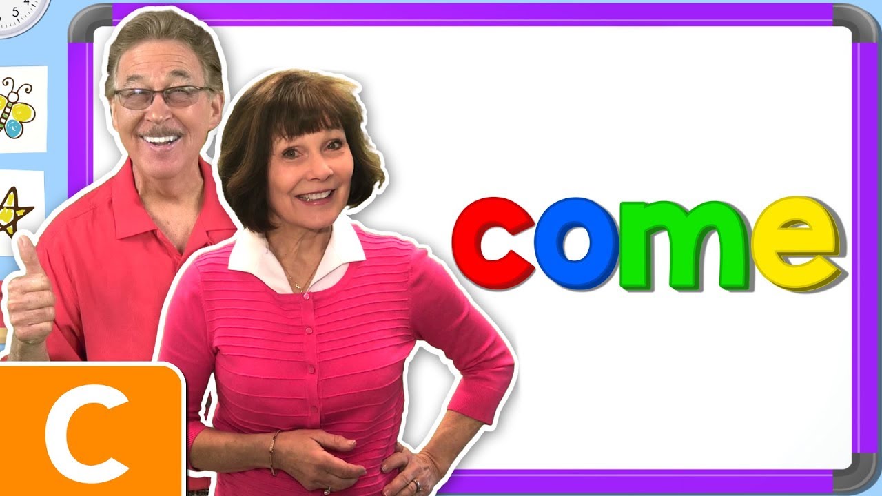 Jan Richardson Sight Words | Level C | Come | Jack Hartmann Jan Richardson Sight Words | Level C | Come | Jack Hartmann