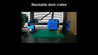 3D stackable crates time lapse