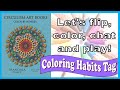 Mandala Shade Circulism Flip Through AND Coloring Habits Tag