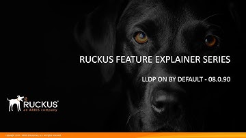 RUCKUS ICX LLDP ON BY DEFAULT