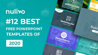 12 Best Free PowerPoint Templates For 2020 12 Best Free PowerPoint Templates For 2020