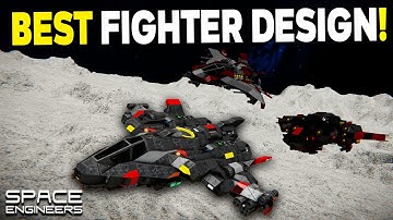 The BEST Starfighter Design In Space Engineers - RWI Fighter Competition Winners!