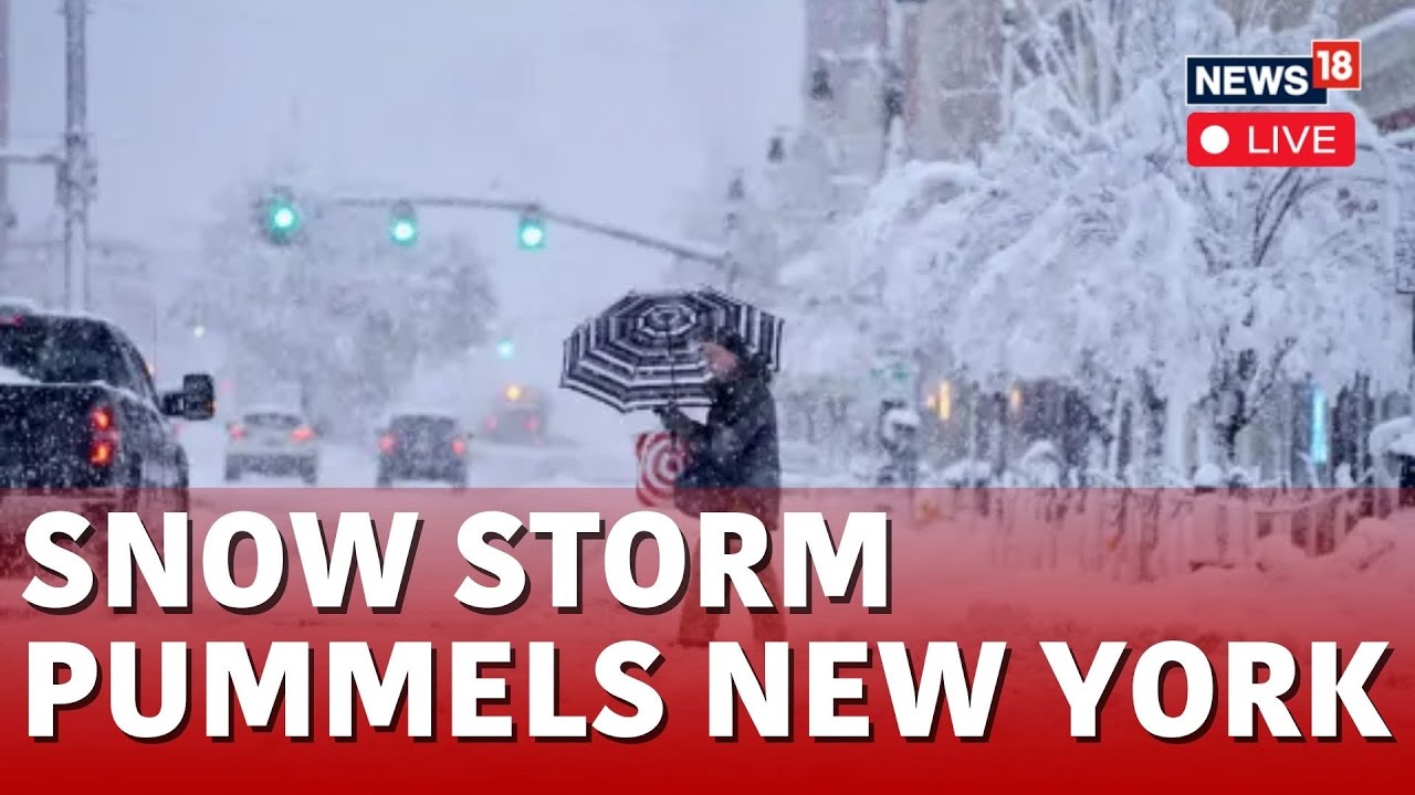 US Winter Storm LIVE | Winter Storm In US Northeast Disrupts Flights, Schools | US News LIVE | N18L