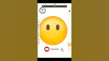 Drawing emoji with sketchbook app #Creativity
