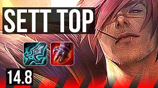 SETT vs MORDEKAISER (TOP) | 8 solo kills, 11/3/6 | EUW Master | 14.8