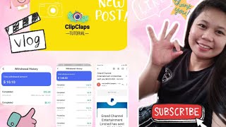 CLIPCLAPS 2021 UPDATE NEW FEATURES FREE $1 DOLLAR PER DAY LEGIT NOT CLICKBAIT screenshot 4