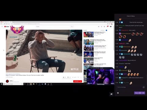 Timthetatman Reacts To "Justin Willman Makes This Guy Think He's Invisible"