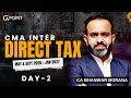 CMA Inter Direct Tax (DT) Day 2 | May &amp; Sept 2026 + Jan 2027 | CA Bhanwar Borana @CAPoint