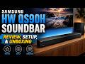 Samsung HW QS90H Soundbar Review, Setup, &amp; Unboxing - Amazing Cinematic Sound for Your TV!
