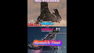 Kaiju Battle - Heisei Godzilla vs MV Evolved Godzilla (Rematch Time) #godzilla #shorts #edit