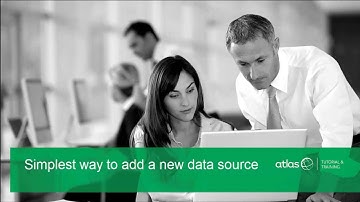 Simplest Way You can Add a New Data Source in Atlas 5