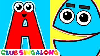 "Alphabet Sing Along" | ABC Song for Toddlers, Kindergarten Learning