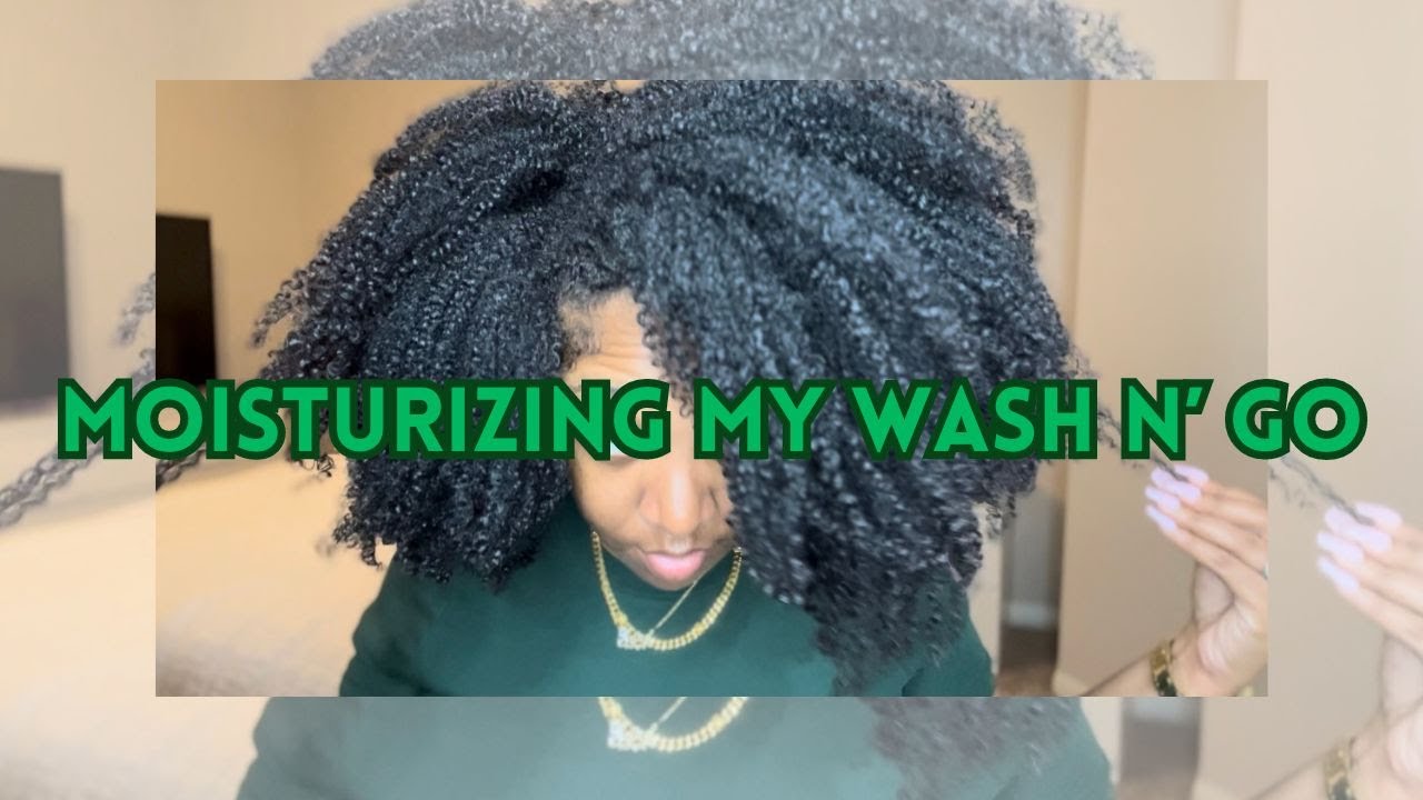MOISTURIZING MY WASH AND GO !!! TEXTURE ID SERUM YouTube