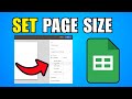 How To Set Page Size In Google Sheets (2026) (Best Method)