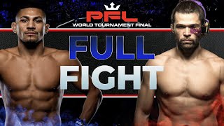 Bantamweight Le Decider Marcirley Alves V Justin Wetzell Full Fight Pfl Wt 9, 2025