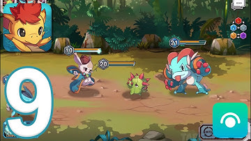 Monster Raid - Gameplay Walkthrough Part 9 - Jackal Island: White Forest (iOS, Android)