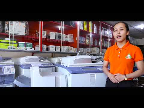 Video Hướng dẫn cách in và đóng sách tự động với máy... - youtube