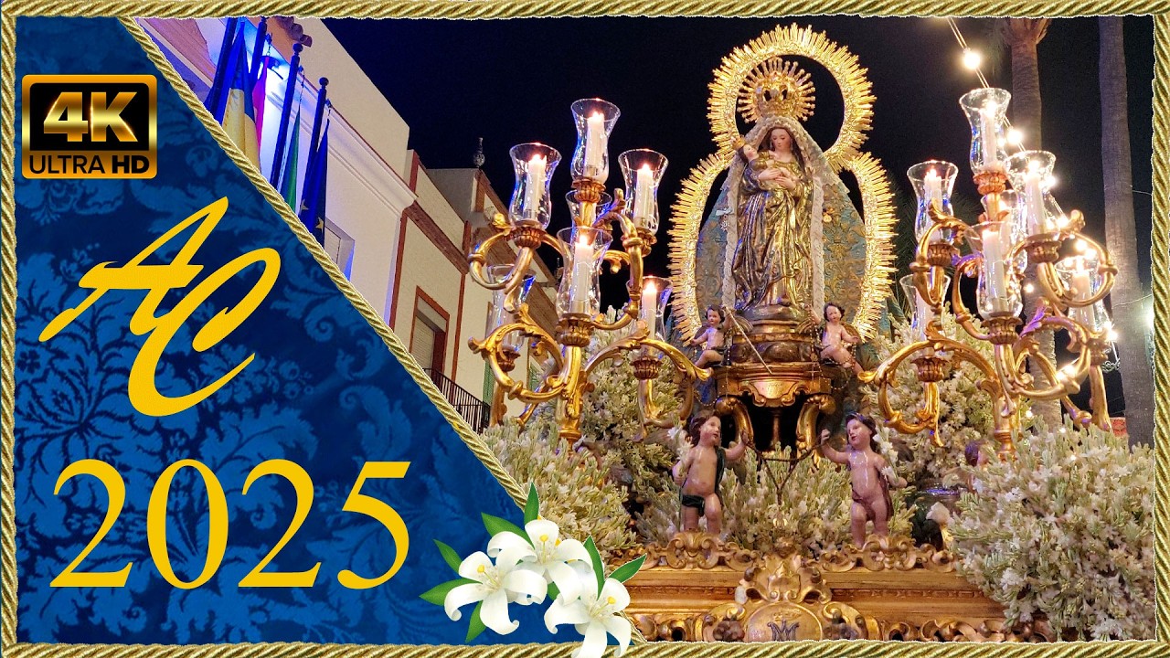 REMEDIOS CORONADA (Villarrasa - Huelva) - B.M. Cruz Roja - PROCESIÓN COMPLETA