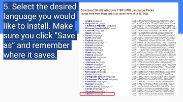 How to Install A Language Pack in Windows 7
