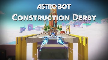 Astro Bot // Construction Derby // 100% Walkthrough // All Bots & Puzzle Pieces