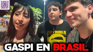 LOS CHICOS SE ENCUENTRAN A GASPI EN BRASIL 😢