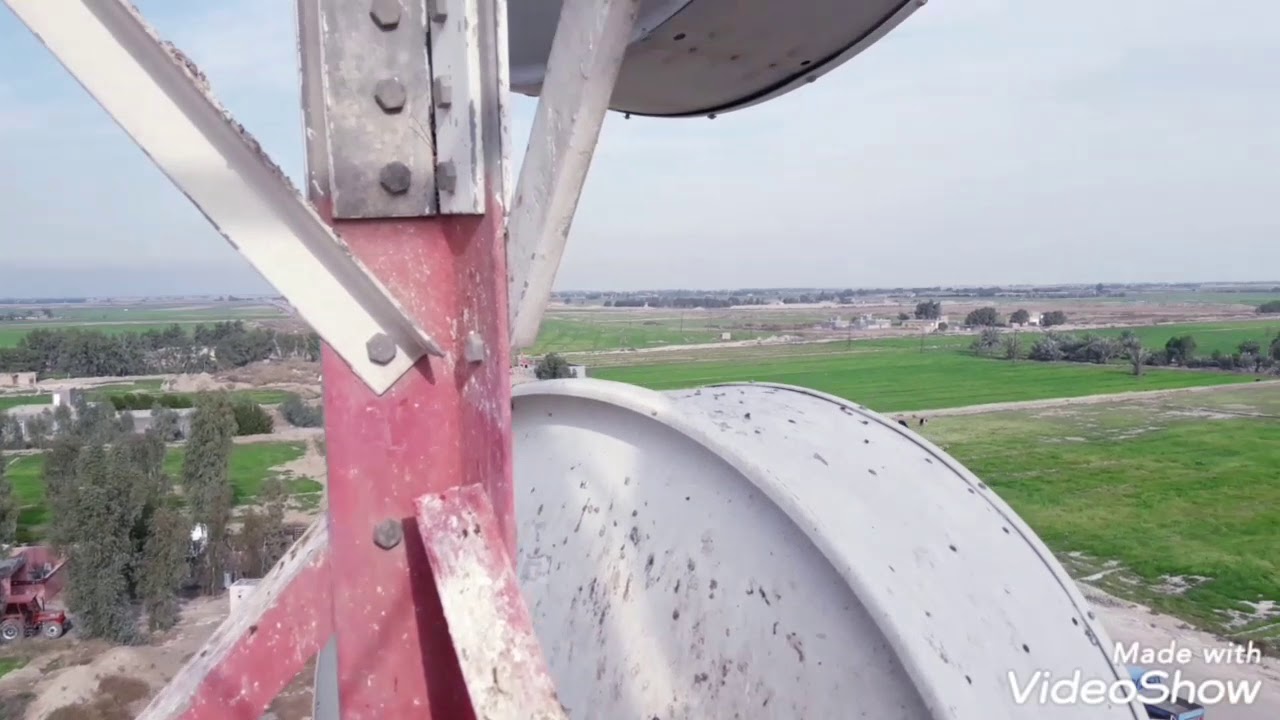 صعود برج اتصالات لغرض الصيانة ارتفاع 40 متر#كادر_الزوراء