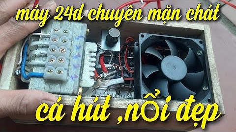 kích cá nước mặn | máy 24d chuyên mặn chát tới ngọt cá hút nổi đẹp