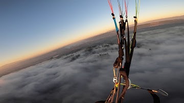Paramotor Cloud Surfing!