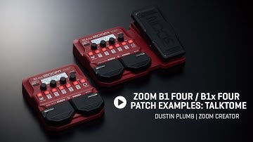 Dustin Plumb - B1 FOUR Patch Example -TalkToMe