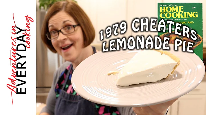 Cheaters Lemonade Pie - 3 ingredients (Circa 1979)