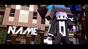 [#21] Minecraft intro template (Mine-imator , After Effects)