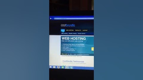 Beware!! Cool Handle webhosting= SCAM!!