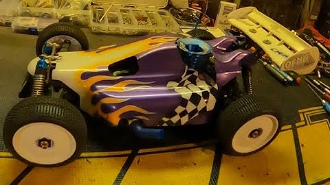 Ofna MBX 1/8th Nitro Rc Buggy with LRP .28 tuning and testing!